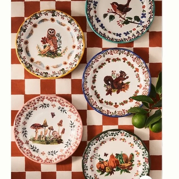 Anthropologie Nathalie Lete Plate New In Box - Picture 5 of 11